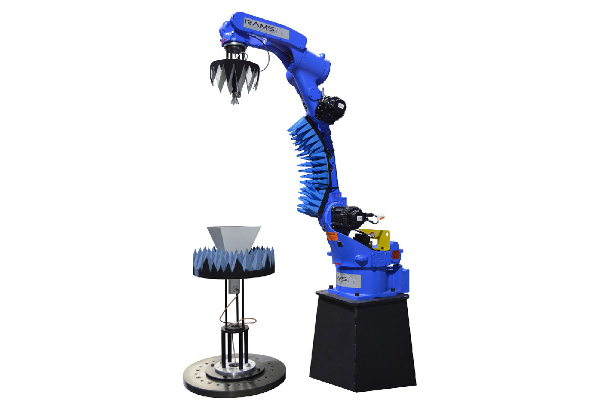8-Axis Robotic Antenna Measurement System